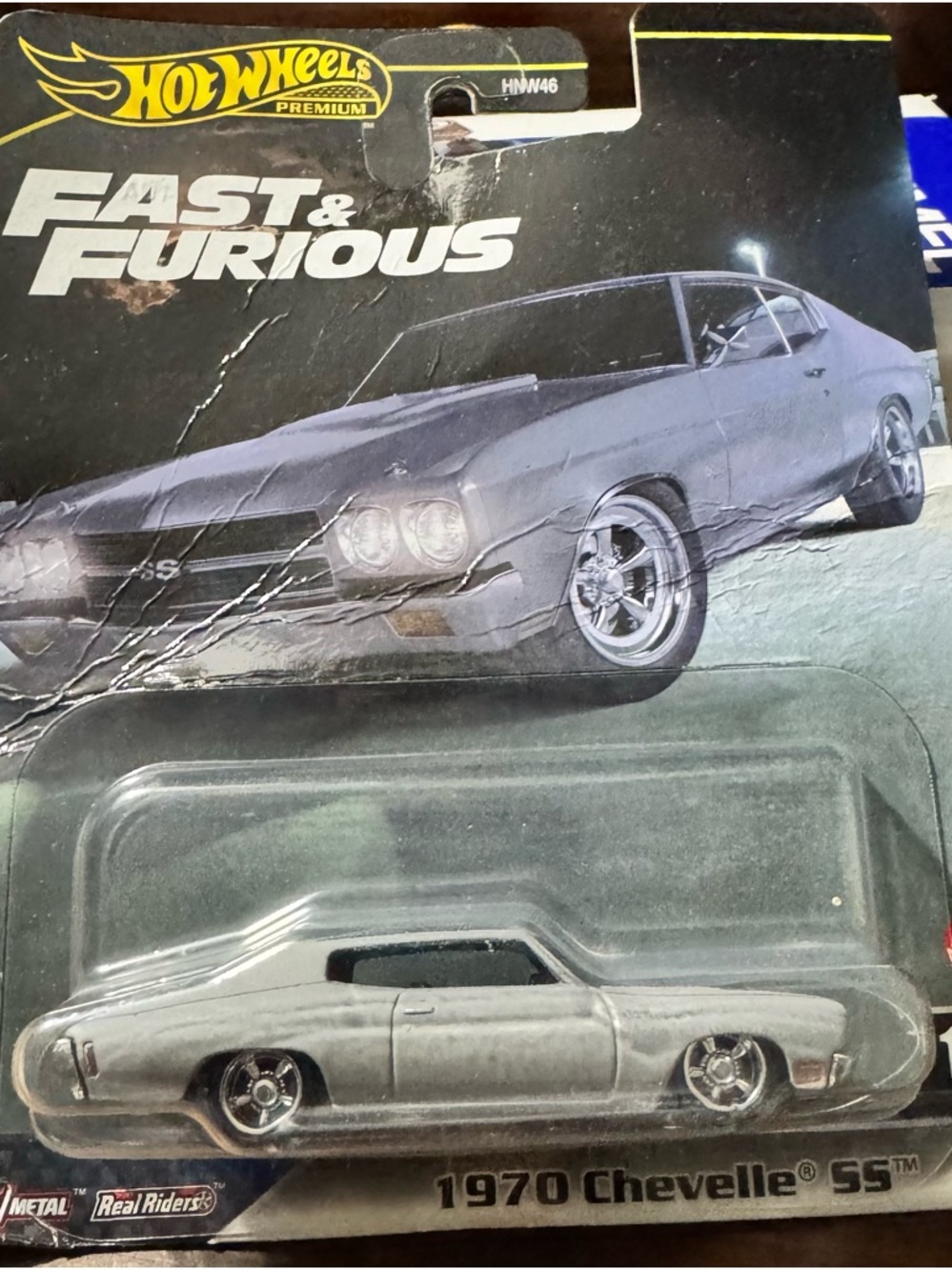 Hot Wheels 1970 Chevelle SS Toy Car - Gray
